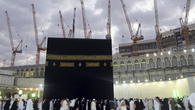 دست کم 107 قربانی در حادثه سقوط جرثقیل در مسجد الحرام