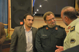 تجلیل سرلشکر ایزدی از مسئول دفتر روابط عمومی معاون فرهنگی هیئت رزمندگان غرب و شمال غرب