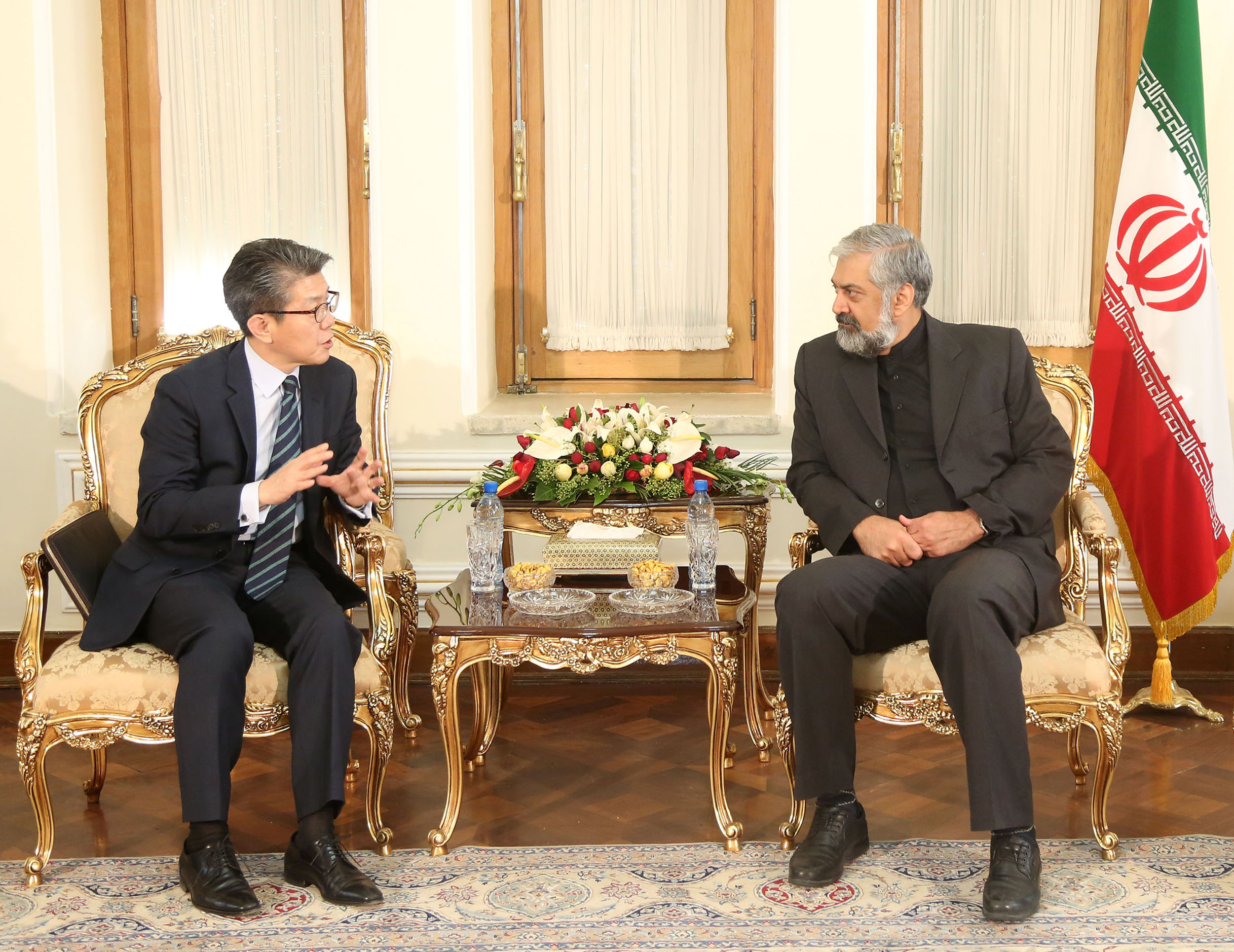 دیدار معاون وزیر امور خارجه کره جنوبی با قائم مقام وزیر امور خارجه کشورمان