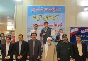 معرفی نفرات برتر مسابقات شنای آب های آزاد کشور