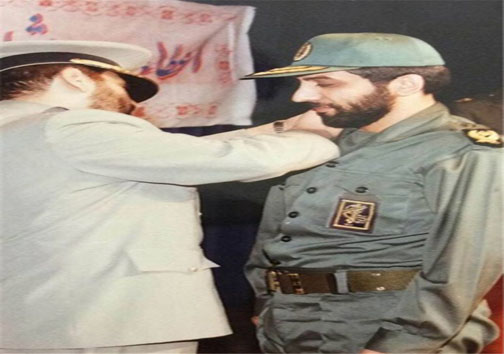 وقتی ضرغامی درجه دار شد+عکس