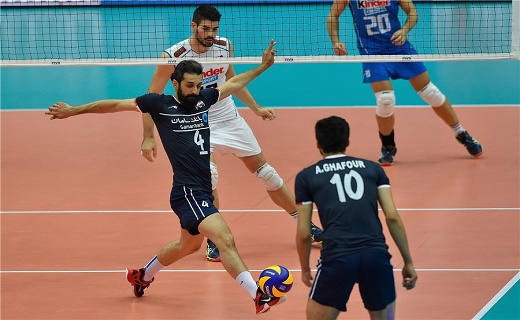 ایران ست اول را واگذار کرد
