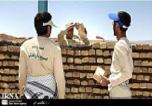 حضور بیش از ۹۰۰ دانشجو در اردوهای جهادی قزوین