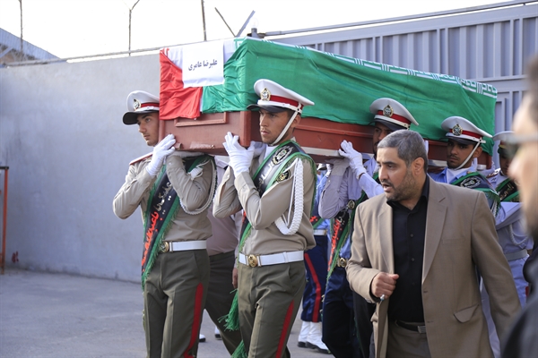 تشییع پیکر جان باختگان حادثه مکه در فرودگاه مهرآباد + عکس