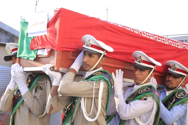 تشییع پیکر جان باختگان حادثه مکه در فرودگاه مهرآباد + عکس