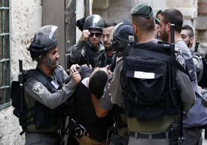 رژیم صهیونیستی در پنج روز 58 فلسطینی را در قدس بازداشت کرد