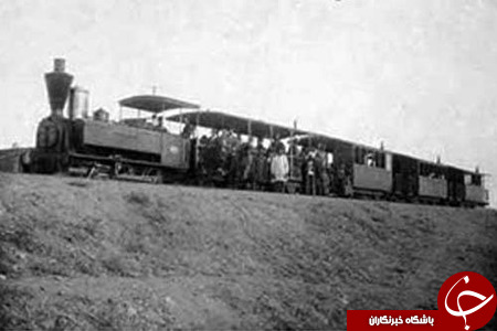 اولین قطار در ایران+تصاویر