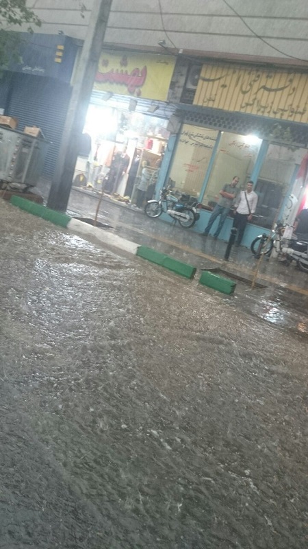 عطایی: رفع مشکل آبگرفتگی تا یک ساعت آینده