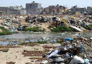 بحران زباله در نوار غزه