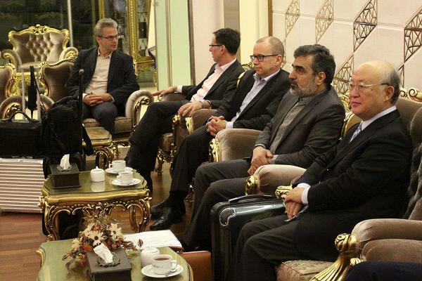 تصاویر حضور آمانو در تهران