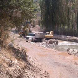 تعطیلی یک معدن رودخانه ای در رودبار