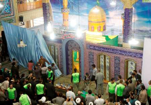 درهای حرم امامین عسکریین (ع) رونمایی شد