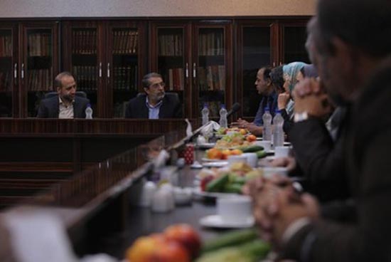 دیدار رئیس صداوسیما با عوامل سریال &laquo;کیمیا&raquo; + تصاویر