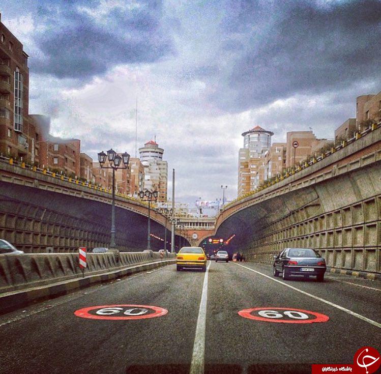 تصاویر زیبا از جنوب تا شمال تهران