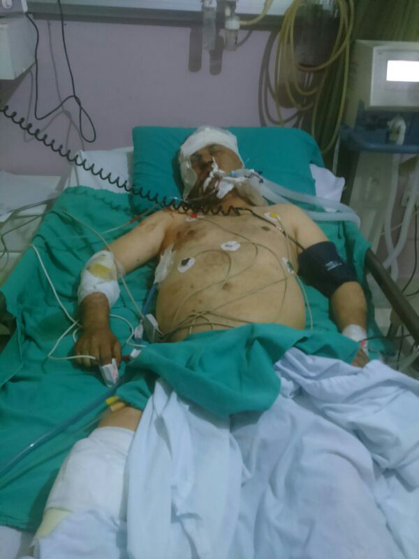 خبرنگار صدا و سیما در دمشق مجروح شد+ تصاوير