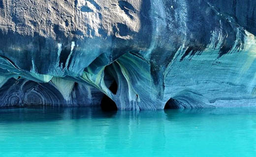 مرمری ترین غارهای در جهان هستی +تصاویر