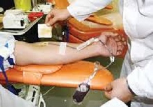 انجام خونگیری توسط تیم ثابت انتقال خون در سقز