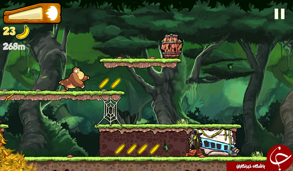 بازی خاطره انگیز Banana Kong +دانلود
