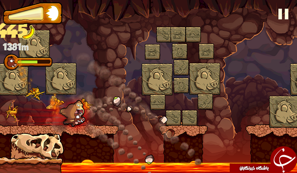 بازی خاطره انگیز Banana Kong +دانلود