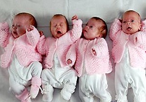چهارقلوهای کرمانشاهی دیده به جهان گشودند