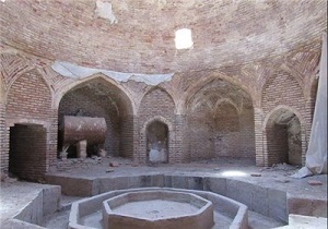 مرمت و بهسازی حمام قجری محمدیان در شهرستان نمین