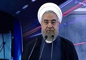 سخنرانی رئیس جمهور در افتتاح بزرگترین خط راه آهن شهری خاورمیانه + فیلم
