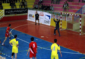 فولاد تهران قهرمان رقابت های هندبال منطقه 2 نونهالان کشورشد