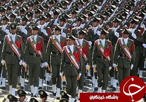 رژه نيروهاي مسلح در گیلان