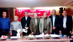 سومین جلسه مدیران باشگاه های تهرانی لیگ برتر فوتبال با گرشاسبی