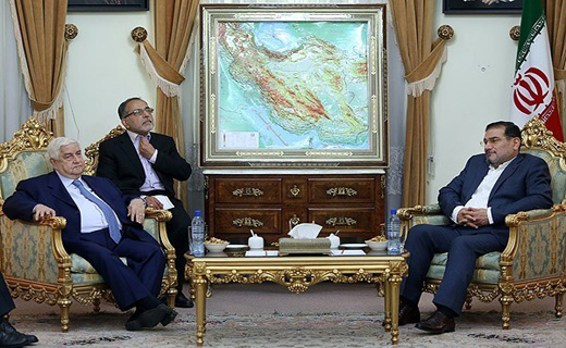 اقدام جالب شمخانی دردیدار با هاموند+تصاویر