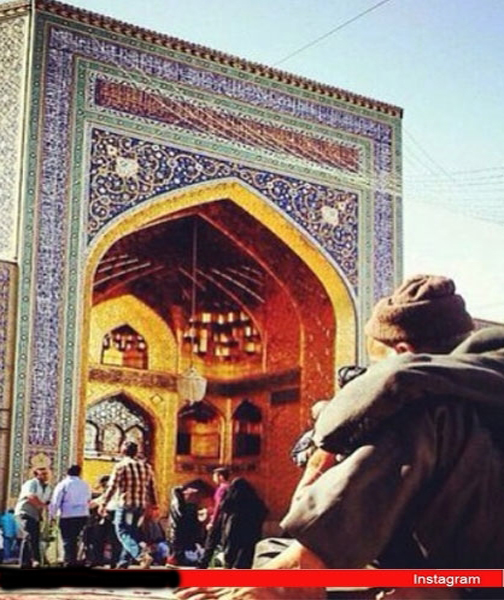 اینستاگرام هنرمندان و ورزشکاران بوی حرم گرفت+تصاویر