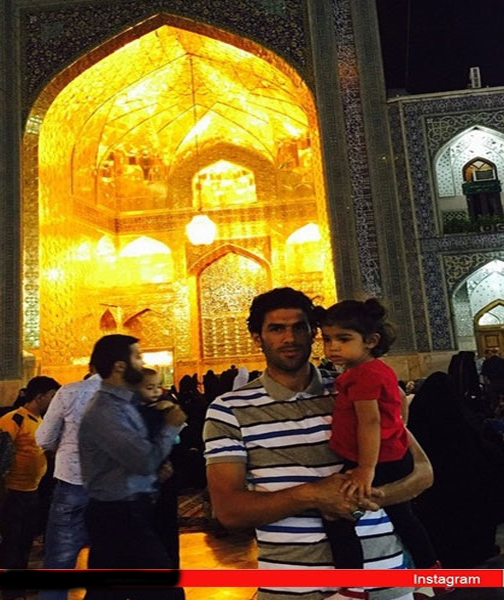 اینستاگرام هنرمندان و ورزشکاران بوی حرم گرفت+تصاویر