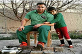 بیت الله عباسپور و دخترش حنانه+عکس
