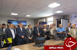 افتتاح سالن مانیتورینگ فناوری اطلاعات منطقه شمال غرب کشور