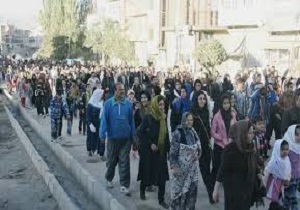 برگزاری همایش بزرگ پیاده‌روی خانوادگی در سنندج