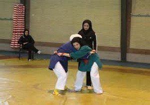 درخشش بانوی ورزشکار گیلانی در مسابقات ملی کشتی گراپلینگ