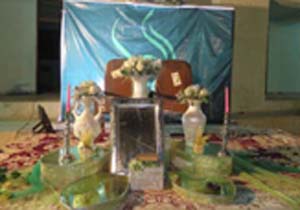 جشن ازدواج ۱۰۰ زوج بسیجی در سندرک