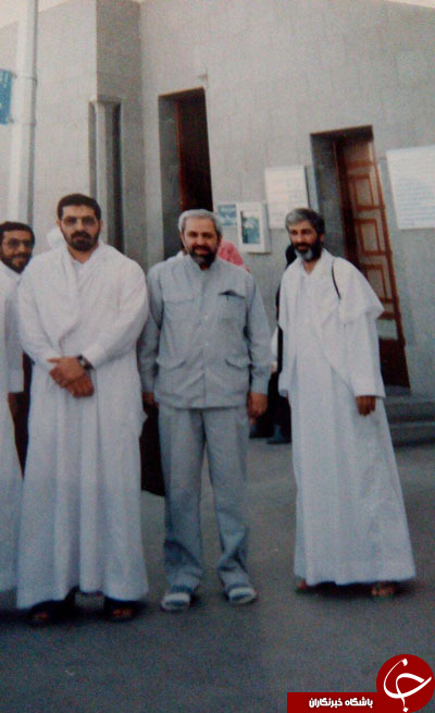 ظریف در مسجد قبا + عکس