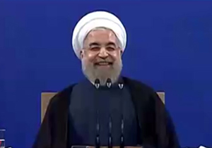 وقتی رئیس‌جمهور از ته دل خندید + فیلم