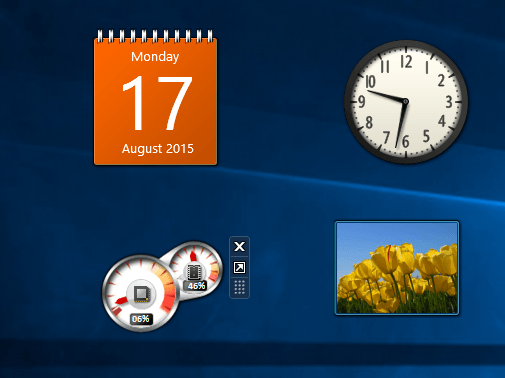 ویجت های حذف شده را به Windows 10 بازگردانید!