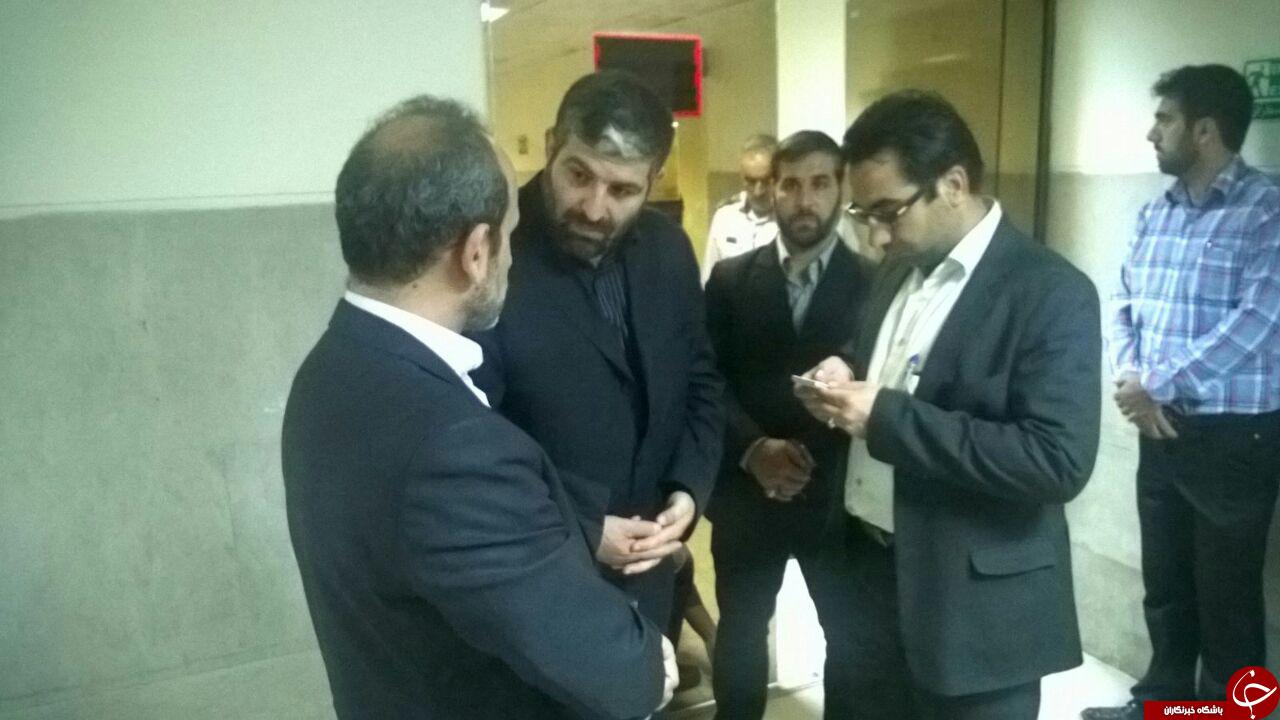 انتقال خبرنگار صدا و سیما از سوریه به تهران+عکس
