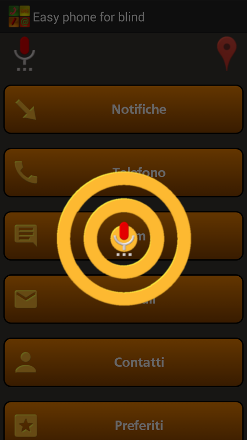 دانلود نرم افزار Easy phone for blind