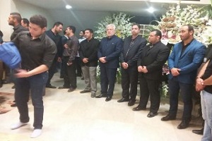 مراسم بزرگداشت بیت‌اله‌عباسپور برگزار شد