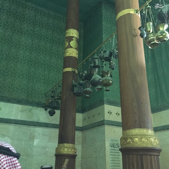 عکس/ هشت تصویر از داخل کعبه