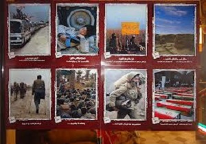 برپایی نمایشگاه دستاوردهای دفاع مقدس در سقز