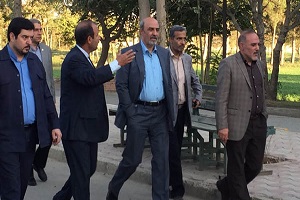 وزیر ورزش و جوانان از مجموعه سوارکاری نوروزآباد بازدید کرد