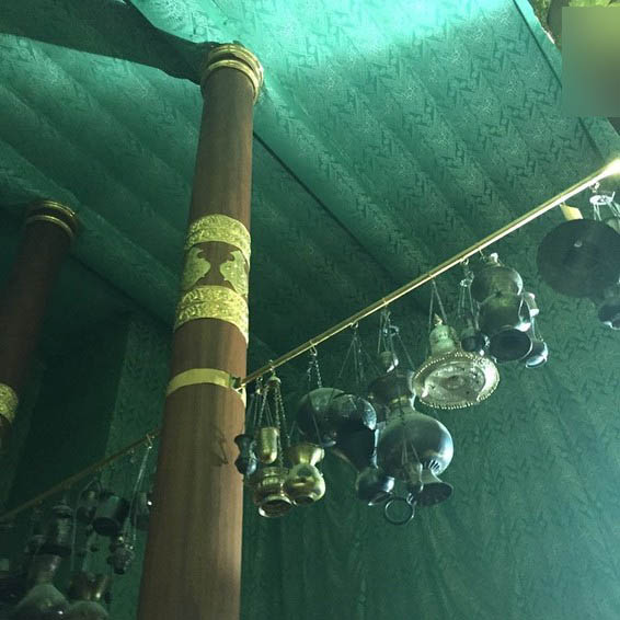 تصاویری زیبا از داخل کعبه