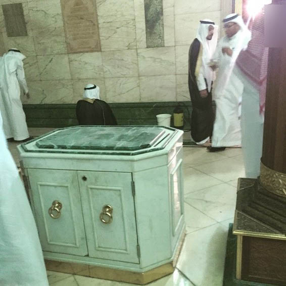 تصاویری زیبا از داخل کعبه