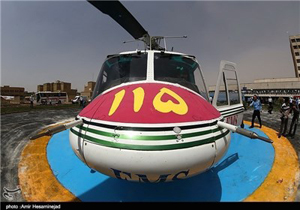 آموزش اورژانسی‌ها بر فراز آسمان