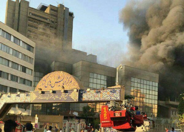 علت آتش سوزی در وزارت کشور هنوز معلوم نیست